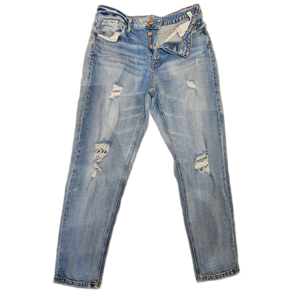 Distressed Light Blue Women's Jeans